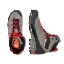 Mammut Wanderschuhe Kento Advanced High GTX (Bergstiefel bedingt steigeisenfest, wasserdicht) braun/rot Herren